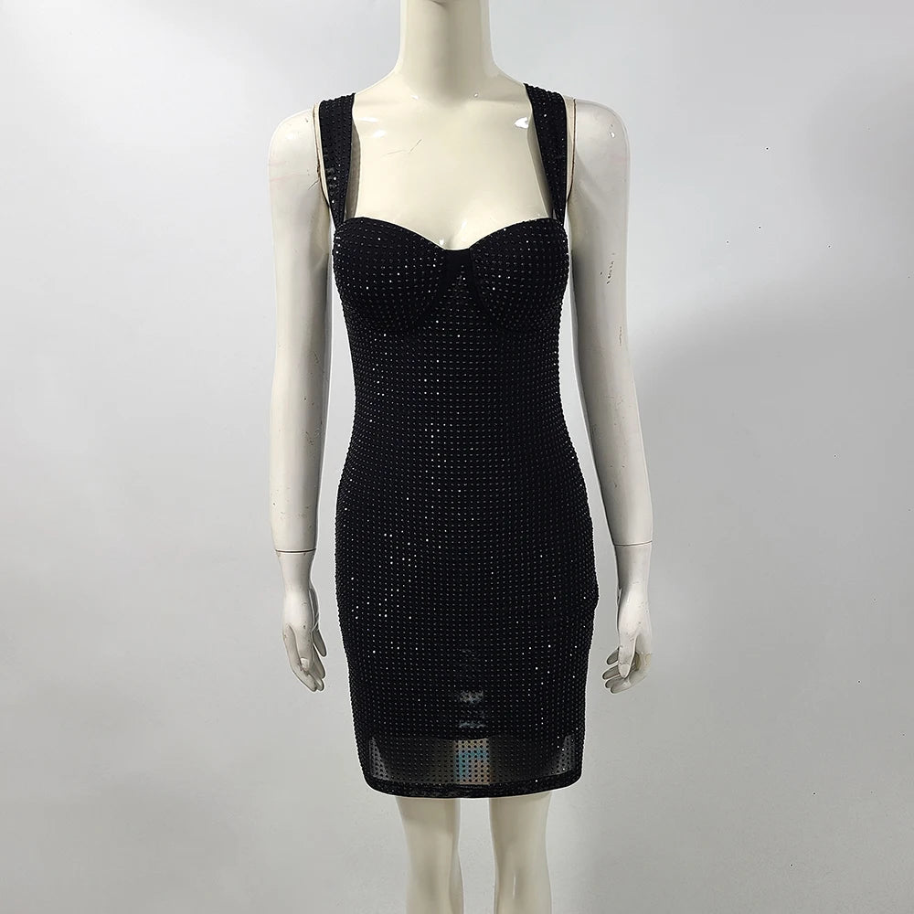 Crystal Mini Dress