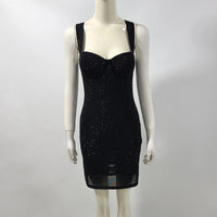 Crystal Mini Dress